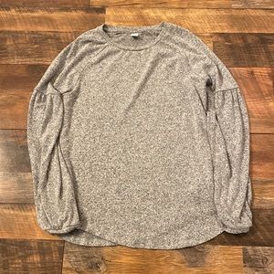 Old navy sweater with lantern sleeves size small